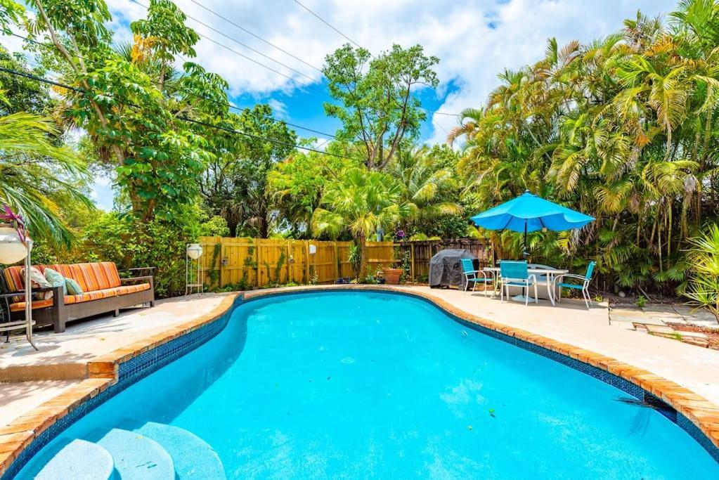 Ft. Lauderdale 3 Bd Pool Wifi Villa Fort Lauderdale Exteriör bild